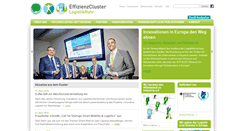 Desktop Screenshot of effizienzcluster.de